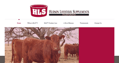 Desktop Screenshot of hudsonlivestock.com