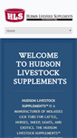 Mobile Screenshot of hudsonlivestock.com